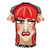 Peruvian abstract art pattern printed on a high-quality t-shirt, inspired by drag queen culture - Back