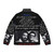 Willie Colon Hector Lavoe Ausencia Puffer Jacket featuring iconic Puerto Rican salsa musicians - Back