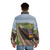Willand Western Puffer Jacket featuring BR Class 52 diesel locomotive - men back