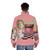 Macintosh Plus Floral Shoppe Aesthetic Puffer Jacket - men back