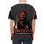 Retro 80s Christmas comedy t-shirt with karate-chopping action - men back