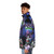 Vintage-style Ninja Turtles puffer jacket with ooze theme - men side left