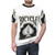 A stylish t-shirt featuring a custom bicycle playing card design. - men front
