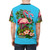 Retro-inspired pink flamingo graphic t-shirt - men back