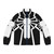 Spider-inspired puffer jacket worn by Flash Thompson, a US Army veteran and former high school football star
