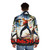 Retro Flash Gordon Japanese Puffer Jacket - men back
