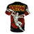 Vintage Retro Mexican Superhero Graphic T-Shirt - Back