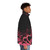 Flamingo March Puffer Jacket for Women - Magical Night Bird Pattern - men side right
