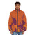 Ninja Sex Party Puffer Jacket in Vibrant Colors - men front