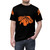 Vibrant kaleidoscope and tangerine dream-inspired graphic tee - men front