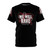 Vibrant Austria inspired music t-shirt with uplifting typography design