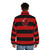 Flamengo Puffer Jacket 3 - Stylish and Warm Winter Coat for Soccer Enthusiasts - men back
