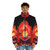 Flame Princess from Adventure Time Cartoon Inspired Puffer Jacket - men front