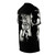 Black and white graffiti art t-shirt inspired by the music of Charly Garcia from Argentina - men right