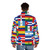 Flags of Latin America Puffer Jacket - men back