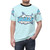 Skitzy-inspired custom t-shirt with Skitzy logo and bubble design - men front