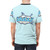 Skitzy-inspired custom t-shirt with Skitzy logo and bubble design - men back