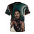 Fantasy role-playing t-shirt featuring Dorian Pavus tarot design from the Dragon Age video game series