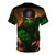 Reptile-inspired all-over-print t-shirt with a unique, eye-catching design - Back