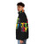 Whatever It Takes Superhero Puffer Jacket with Marvel Heroes Silhouette - men side left