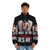 Lucifer Morningstar Inspired Puffer Jacket - men front