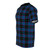 Clan Hume tartan pattern printed on a high-quality t-shirt - men left
