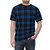 Clan Hume tartan pattern printed on a high-quality t-shirt - men front