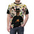 Keb Mo inspired t-shirt with abstract all-over print design - men front