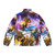 Final Fantasy X Puffer Jacket featuring characters Tidus, Yuna, and Auron - Back