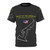 T-shirt design featuring the Circuit of The Americas racetrack layout