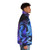 Final Fantasy X Logo Puffer Jacket with iconic game design - men side right