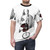 Darkly Spiritual Gothic Tshirt with Occult Imagery - men front