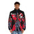 Xenogears Weltall Slayer of God Puffer Jacket featuring a video game-inspired design - men front