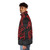 Fenrir Norse Mythology Puffer Jacket - men side left