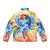 Colorful Rainbow Dash inspired puffer jacket from My Little Pony - Back