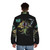 Ween The Mollusk Essential Puffer Jacket with band logo - men back