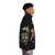 Fight Club inspired retro puffer jacket featuring Tyler Durden's iconic style - men side right
