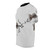 T-shirt featuring a design with a violin and reindeer in a winter scene - men left