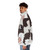 Ferret head puffer jacket, featuring a cozy and fashionable animal-inspired design - men side left