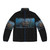 Puffer jacket with "We Don't Even Care" quote from The NeverEnding Story