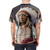 T-shirt featuring an illustration of Red Cloud, a famous Lakota warrior and chief. - men back