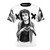 Artistic black and white portrait t-shirt design featuring Grandson, a modern music artist