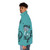 Feminist Killjoy Puffer Jacket featuring a mermaid and legendary animal design - men side left