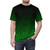 Circuitry tech graphic t-shirt featuring a digital circuit board design - men front