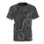 Realistic two-tone octopus illustration with intricate line art and tentacle design on a t-shirt.
