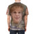 Stylized portrait of Chris Farley, the iconic Saturday Night Live comedian, on a high-quality t-shirt. - men back