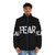 Fear hardcore punk puffer jacket for streetwear and urban fashion - men front