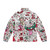 Fear City Psychedelic Puffer Jacket with Anime-Inspired Funky Design - Back