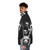 Rotting Bone Issue 001 puffer jacket with Phil Postma's minion factory design - men side left