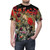 Impressionist poppies painting on a high-quality t-shirt, featuring the artwork of renowned American artist John Singer Sargent. - men front